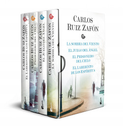 Estuche Tetralogía La Sombra del Viento de Carlos Ruiz ZafónCarlos Ruiz Zafón