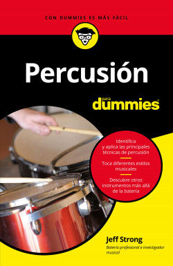 Percusión para Dummies de Jeff Strong