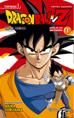 Dragon Ball Z Anime Series Saiyanos nº 01/05 de Akira Toriyama