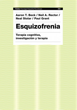 Esquizofrenia de Aaron T. Beck