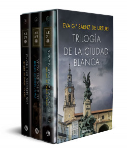 Estuche trilogía La ciudad blanca de Eva García Sáenz de Urturi