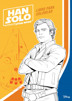 Han Solo. Libro para colorear de Star Wars