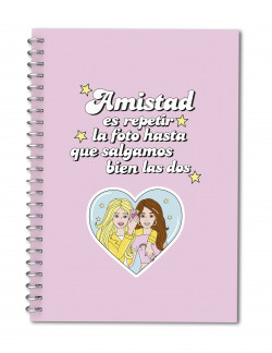 Libreta A4 Amigas La Vecina Rubia de La Vecina Rubia