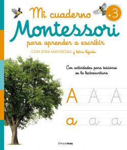 Mi cuaderno Montessori para aprender a escribir de