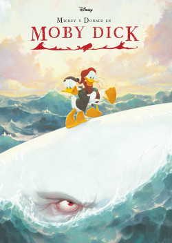 Mickey y Donald en Moby Dick de Disney