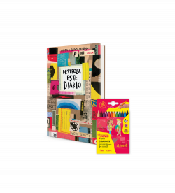Pack Destroza este diario Sant Jordi 2023 de Keri Smith