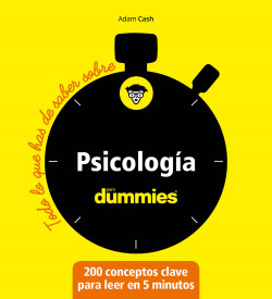 Psicología para dummies de Adam Cash