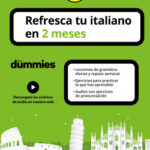 Refresca tu italiano en 2 meses para dummies de Marc Lesage