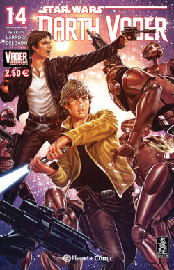 Star Wars Darth Vader nº 14/25 (Vader derribado nº 04/06) de Salvador Larroca