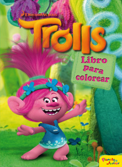 Trolls. Libro para colorear de Dreamworks