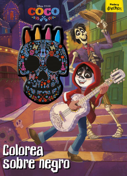 Coco. Colorea sobre negro de Disney