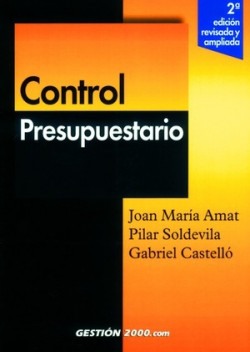 Control presupuestario de Joan María AmatPilar Soldevila