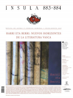Harri eta berri: nuevos horizontes de la literatura vasca (Ínsula n° 883-884) de