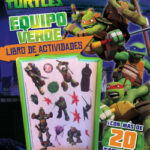 Las Tortugas Ninja. Equipo verde. Libro de actividades de
