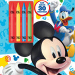 Mickey. Libro para colorear con ceras de Disney