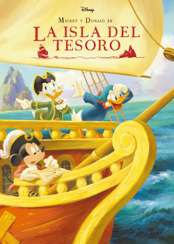 Mickey y Donald en La Isla del Tesoro de Disney