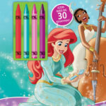 Princesas. Libro para colorear con ceras 2 de Disney
