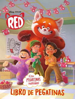 Red. Libro de pegatinas de Disney
